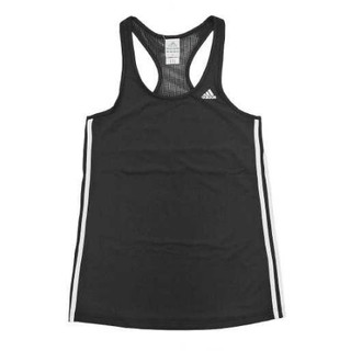 運動時尚風-adidas 運動背心 Basic 3S Tank 女 黑 休閒