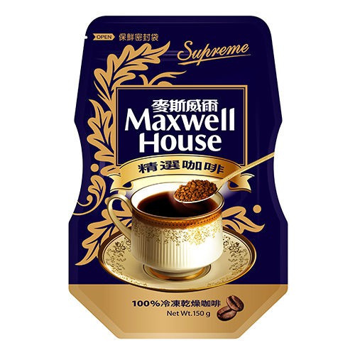 麥斯威爾精選咖啡補充包150g/包