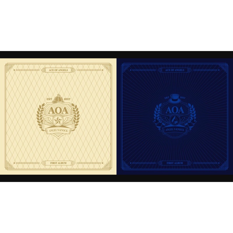 AOA首張正規專輯 angel's knock a/b版