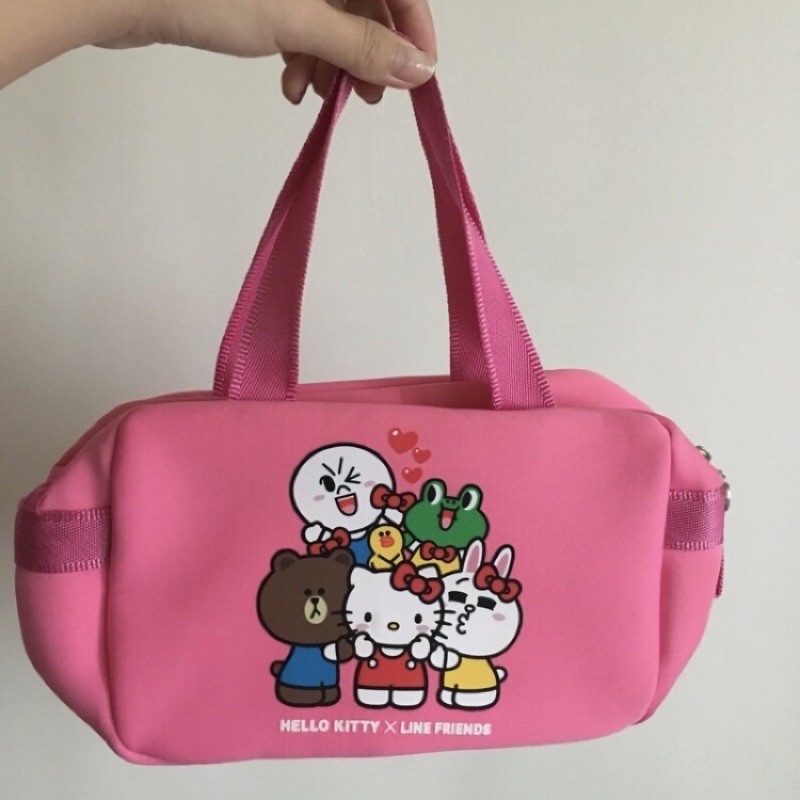 Hello Kitty x Line Friends 保持冷靜袋