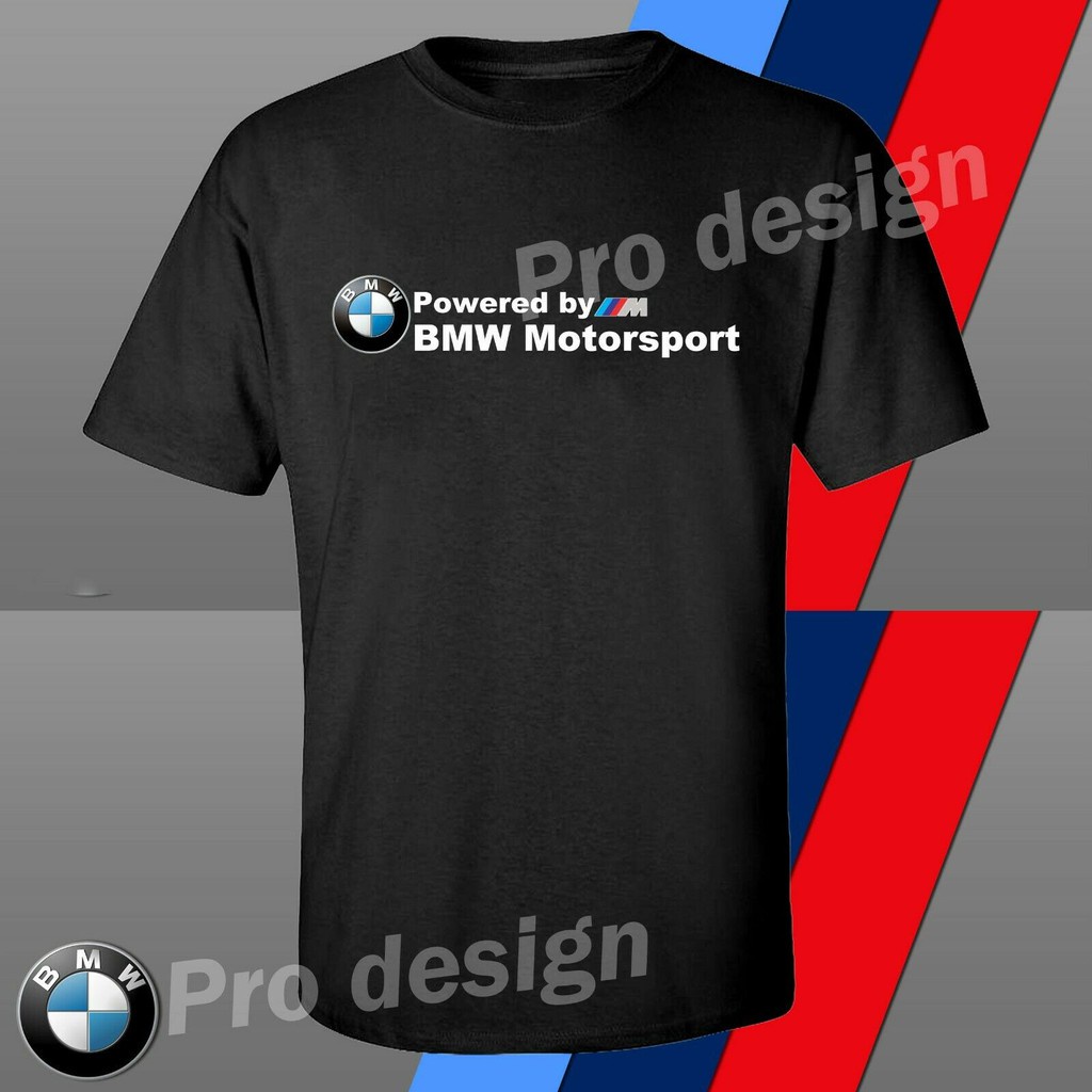 Bmw M3 Motorsport E30 E36 E46 E90系列高品質短袖T恤新款時尚加大碼頂級運動健身男士圓領T