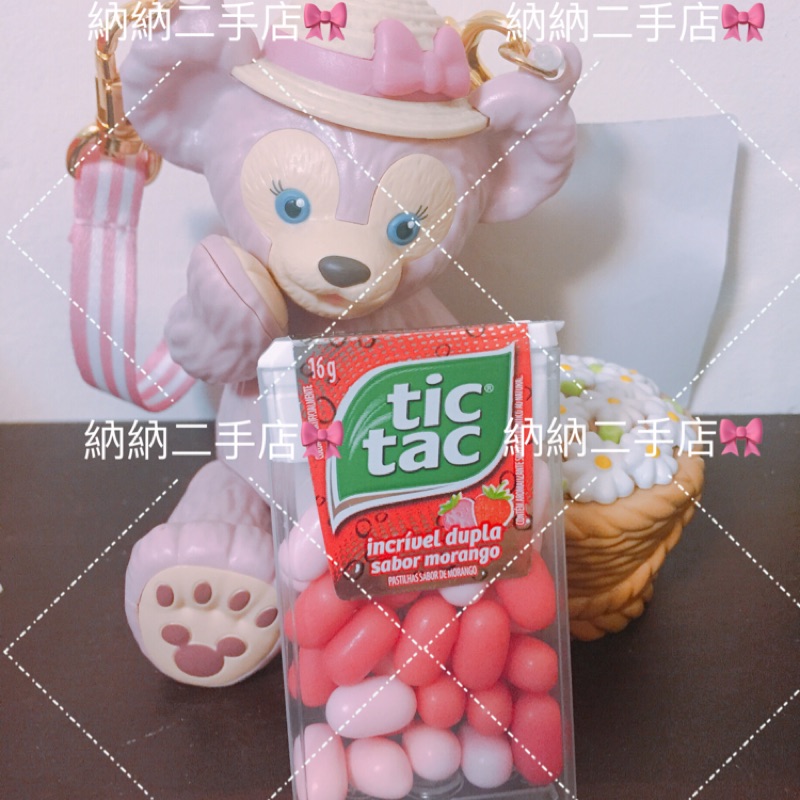 現貨～tic tac草莓口味薄荷涼糖🍓 涼糖 糖果