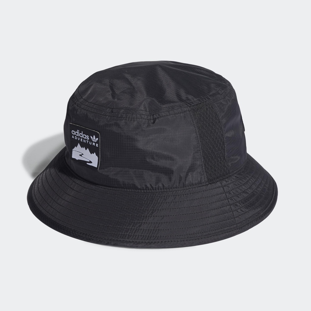 🏀ADIDAS ORIGINALS ADVENTURE 漁夫帽 帽子 透氣 休閒 黑 男女 HD9761