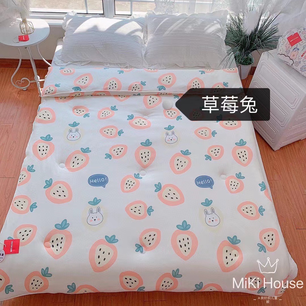 日本mikihouse针织棉被大豆纤维被a类儿童冬被儿童冬被幼稚园被子冬季加厚被棉被保暖被 蝦皮購物