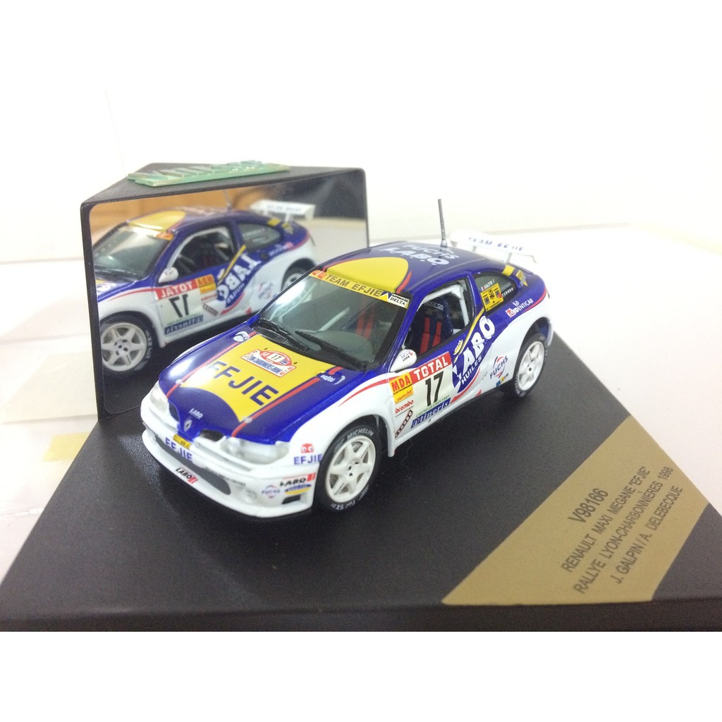 雷諾 RENAULT MAXI MEGANE WRC 1998 VITESSE 1:43 MINICHAMPS