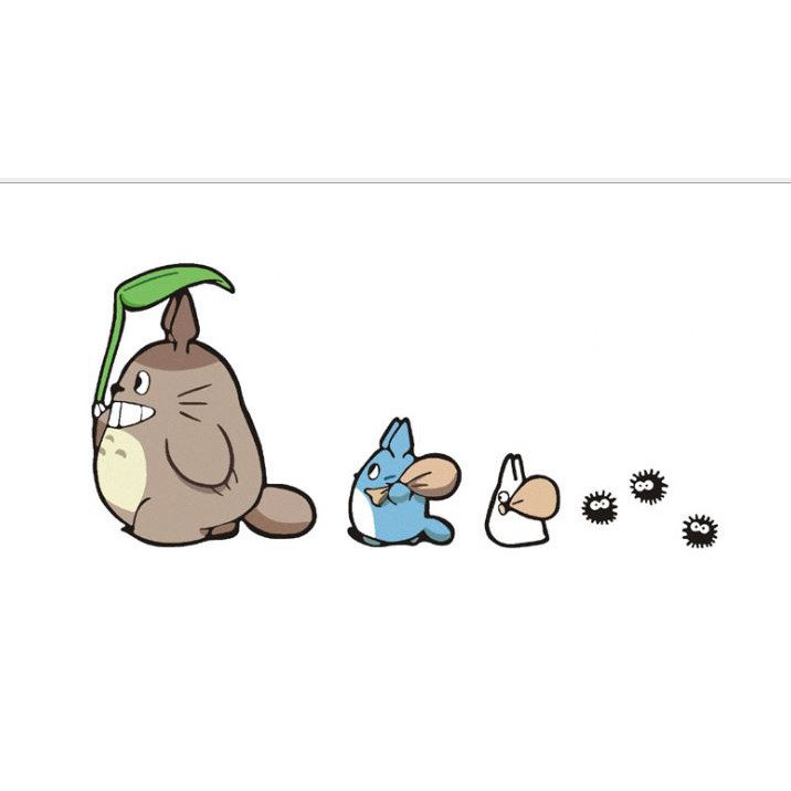 龍貓totoro 豆豆龍多多龍反光貼紙汽車貼紙防水型貼紙可遮刮傷當車貼可貼平板可貼筆電可貼手機