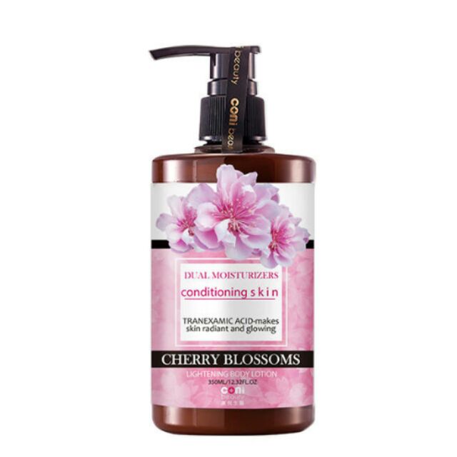 康倪 coni beauty 康倪生醫 櫻花嫩白身體乳 Cherry blossoms body Lotion