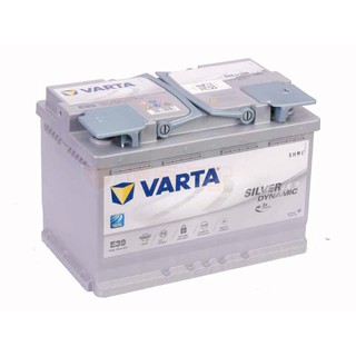 VARTA 華達 E39 AGM 70AH 怠速熄火 歐規 汽車電瓶 德國製 銀合金汽車電池