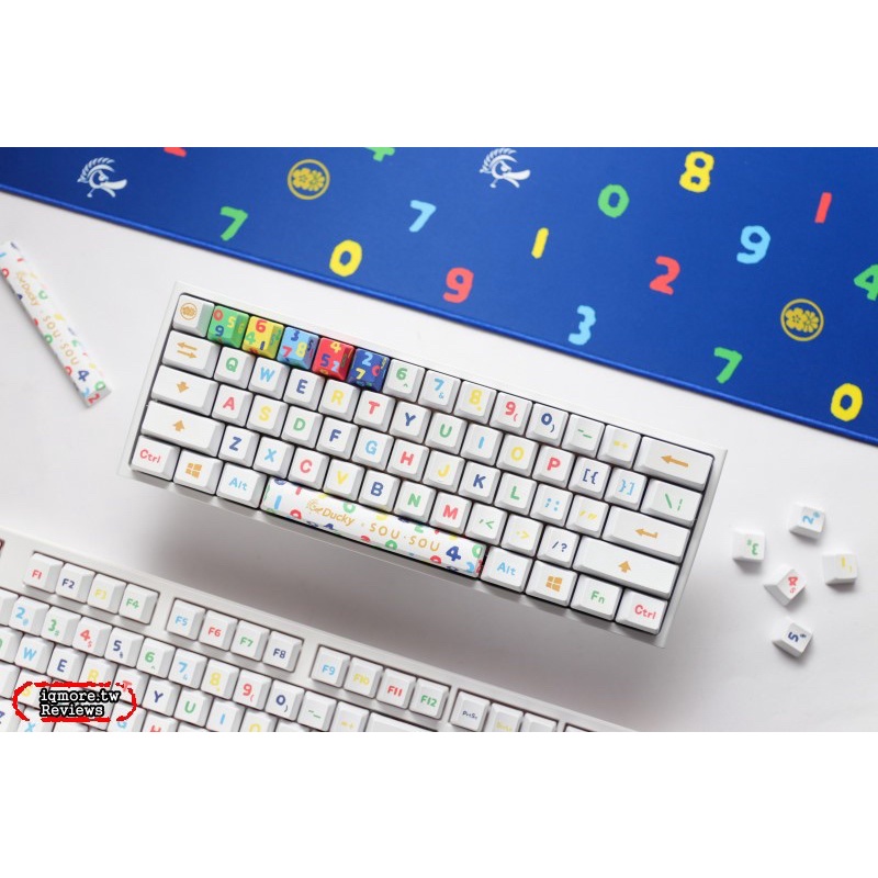 Ducky X SOU．SOU 聯名鍵盤、滑鼠墊