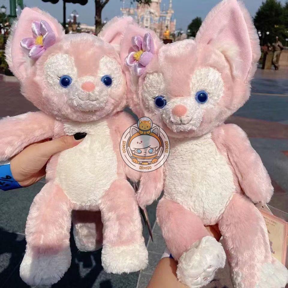 迪士尼2021新款 琳娜貝兒公仔毛絨玩具網紅小狐貍布娃娃達菲的新朋友男女生日禮物