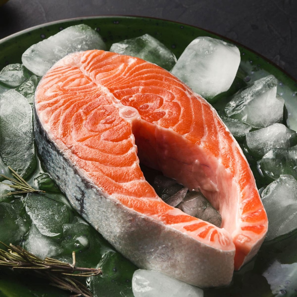 【川品】智利厚切鮭魚片 300~350g/片 薄冰 真空包裝
