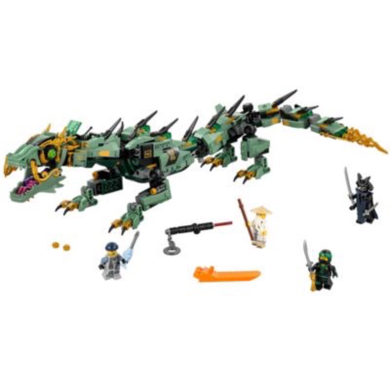 《蘇大樂高》LEGO 70612 綠忍者機甲巨龍 (二手) 伽瑪當