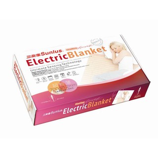 Sunlus三樂事輕薄單人電熱毯 SP2701OR SP2701 80公分*140公分 Electric blanket