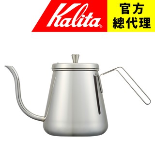【日本Kalita】TSUBAME系列 細口壺 不鏽鋼 手沖壺(金屬防熱手把) (1000ml)