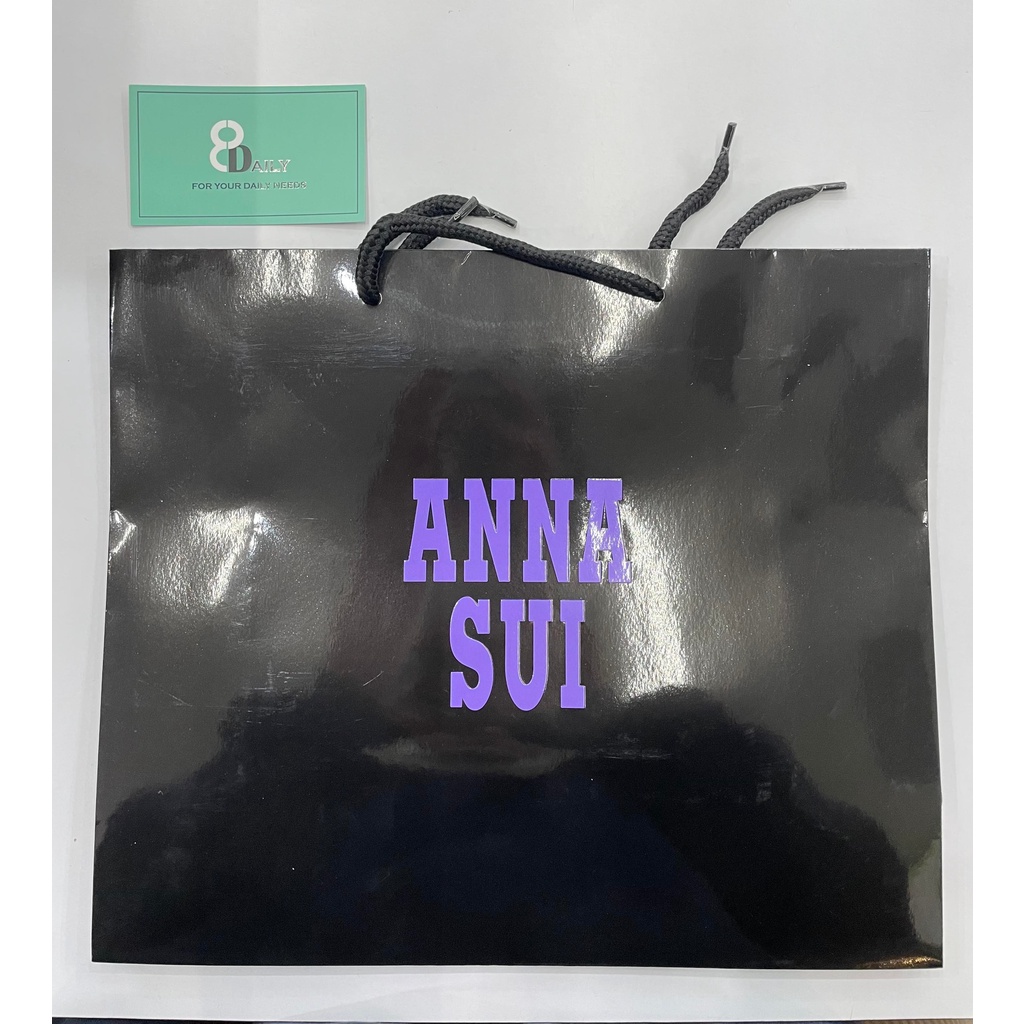 【公司貨】安娜蘇 Anna SUI 原廠專櫃紙袋 禮盒紙袋| 8DAILY香水美材批發