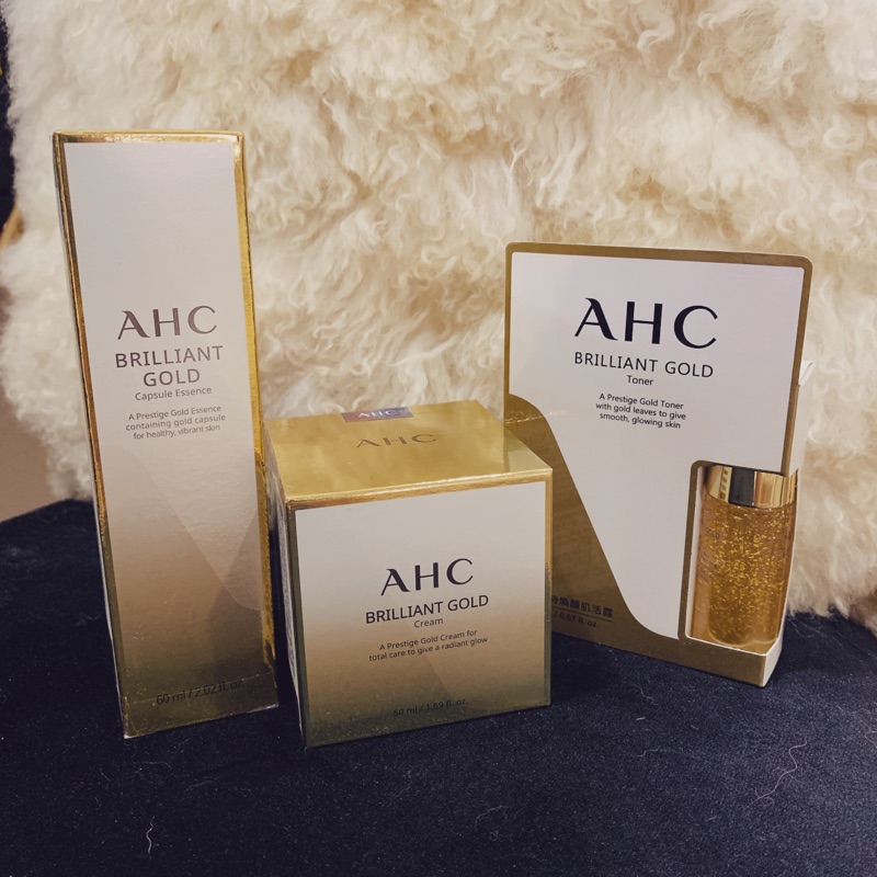 AHC Gold AHC系列 玻尿酸 化妝水 精華 面霜黃金化妝水
