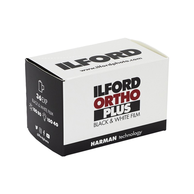 ILFORD ORTHO PLUS ISO 80 黑白 135 底片 (過期)