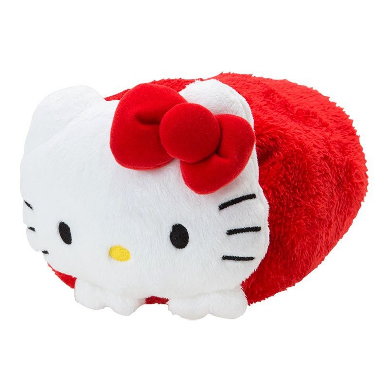 *平井涼子*日本Hello Kitty 抱枕 毛毯 靠墊 披肩 3用 毛毯（可收納）