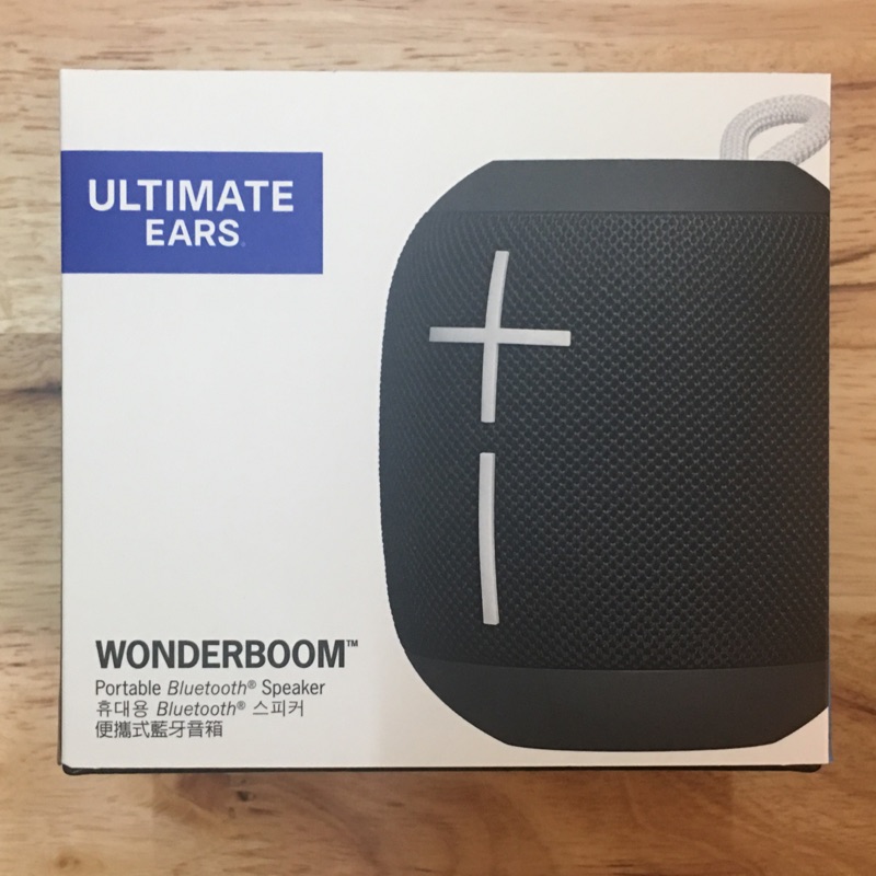 UE WonderBoom 黑色防水藍芽喇叭