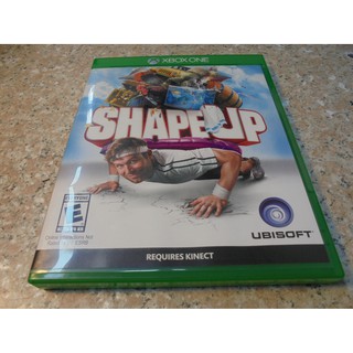 XBOX ONE 健身趣 SHAPE UP 中英合版 直購價900元 桃園《蝦米小鋪》