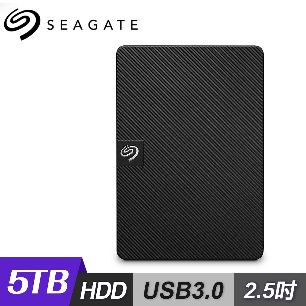 Seagate 希捷 Expansion 5TB 2.5吋 行動硬碟 STKM5000400 現貨 廠商直送