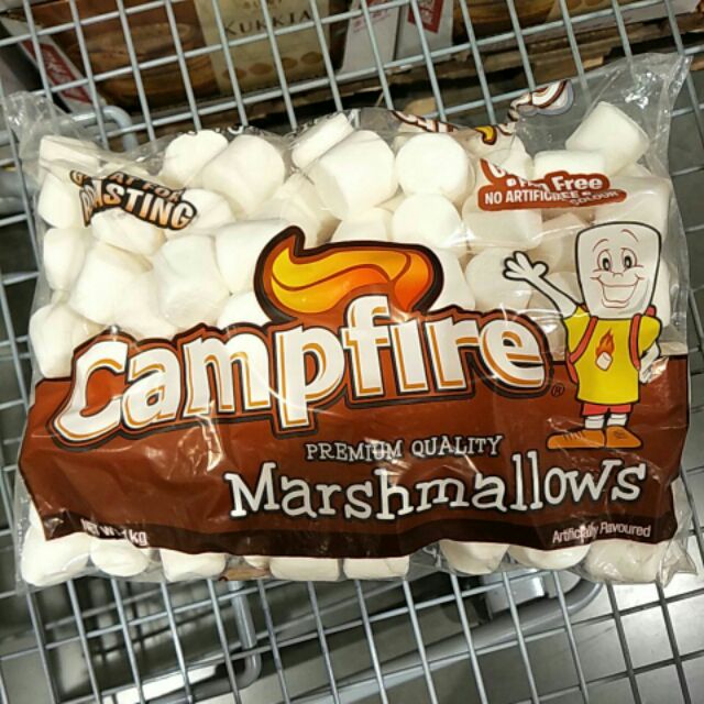 棉花糖 CAMPFIRE Marshmallows棉花糖1公斤裝，棉花糖