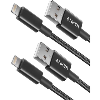 【竭力萊姆】Anker 特級尼龍編織線 Lightning 1.8m 黑 快充傳輸線 Apple MFi 認證