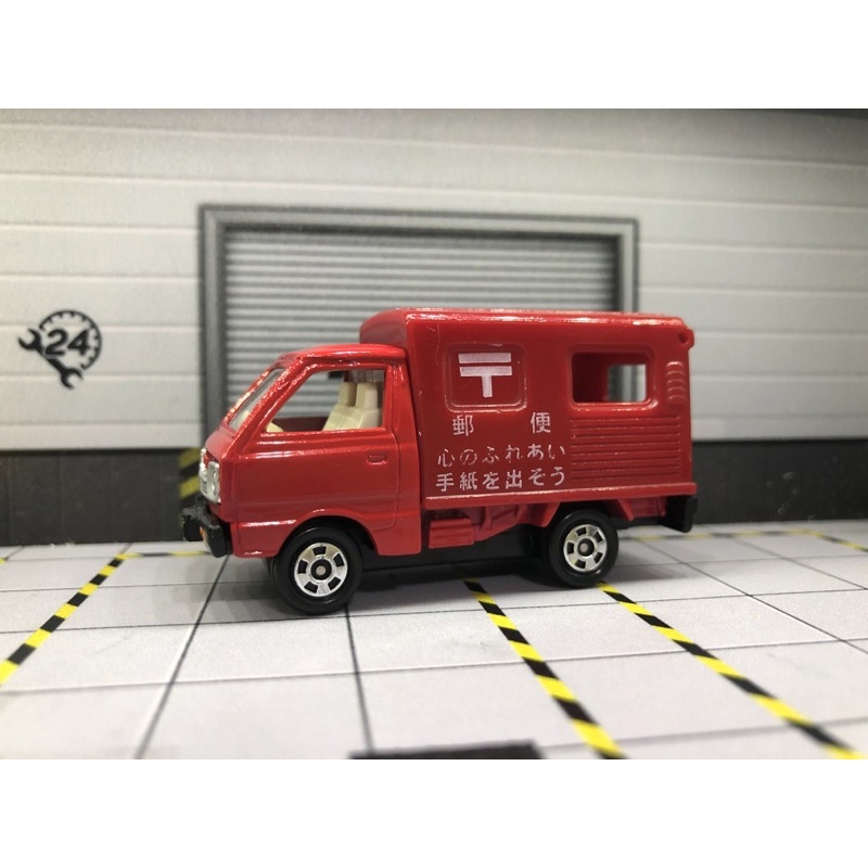 TOMICA NO.31 SUZUKI CARRY 日製郵便車（螺絲底盤）