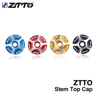 Ztto MTB 公路自行車公路車把立頂蓋耳機蓋適用於前叉 1-1/8" 自行車耳機螺紋耳機鋁合金