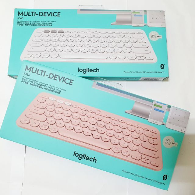 🔥【現貨】公司貨 羅技 K380 藍牙無線鍵盤 Logitech 粉色 黑色 藍芽 平版鍵盤 電腦鍵盤 羅技鍵盤ER4