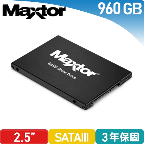 Seagate希捷【Maxtor Z1】960GB 2.5吋固態硬碟 (YA960VC1A001)