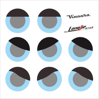 LJ-龍傑貼膜 Yamaha vinoora 大燈造形眼皮