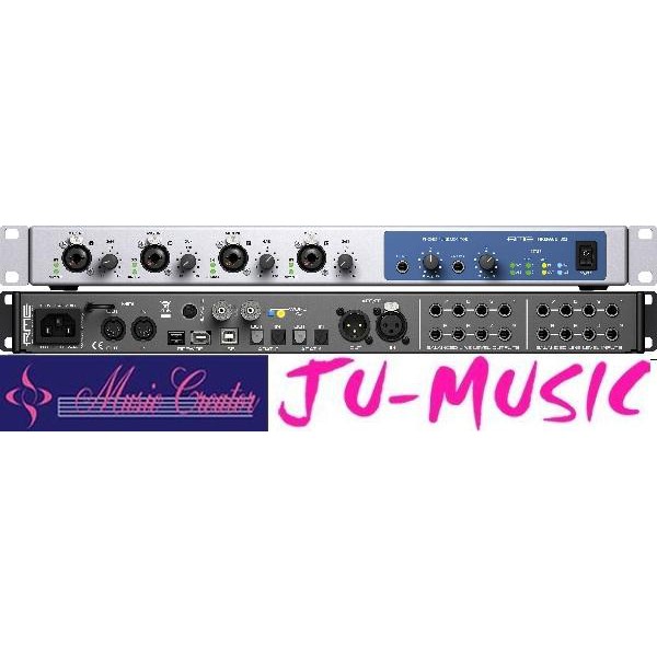 造韻樂器音響- JU-MUSIC - RME Fireface 802 錄音介面