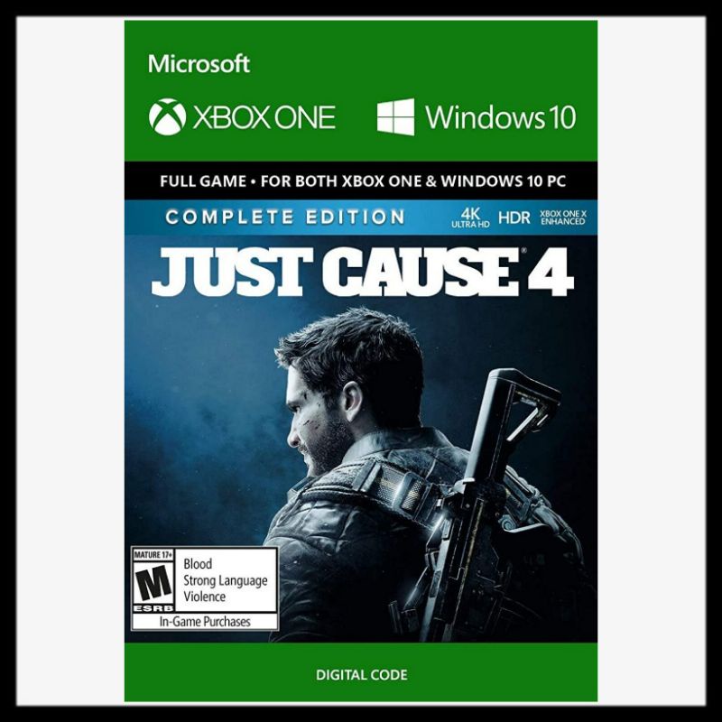 【官方序號】中文  XBOX ONE SERIES S X 正當防衛 4 just cause 4