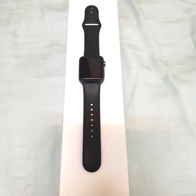 apple watch 38mm s gry al blk sport