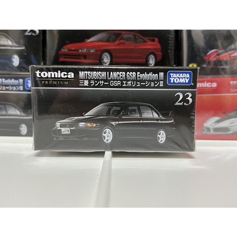 (萊恩收車R.C.F)Tomica premium 23 Lancer Evolution lll 三菱Evo3 新盒
