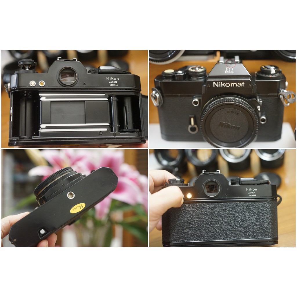 漂亮尼康Nikon FTN銀黑機EL 黑機加購白嘴NIKKOR-S.C. 50mm & 35mm標準 漂亮尼康Nikon FTN銀黑機EL 黑機加購白嘴NIKKOR-S.C. 50mm & 35mm標準