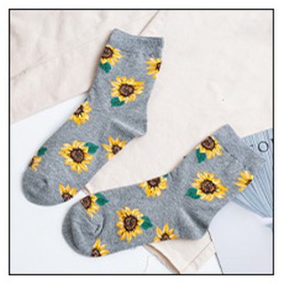 🌻向陽農場🌻向日葵中筒襪