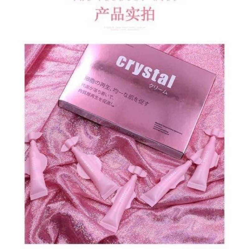 日本現貨🇯🇵Crystal少女童顏水晶 水晶桃花膏 5支/盒