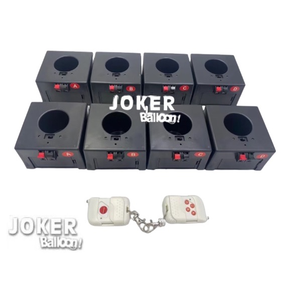 【Joker balloon】8組點火器 彩煙牆 點火線 煙火控制器.情人節 煙火告白點火頭 酒精膏 無線遙【歡樂揪客】