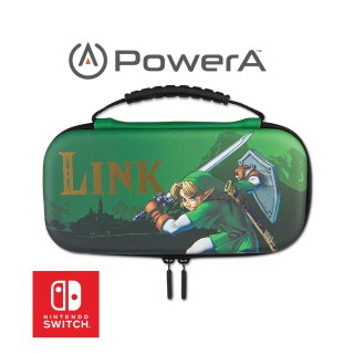 PowerA 【Switch Lite】 加大保護殼《海拉魯林克》收納包 1514870-01