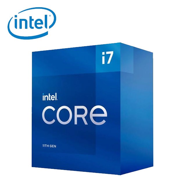 全新未封拆 INTEL 盒裝Core i7-11700 附購買憑證