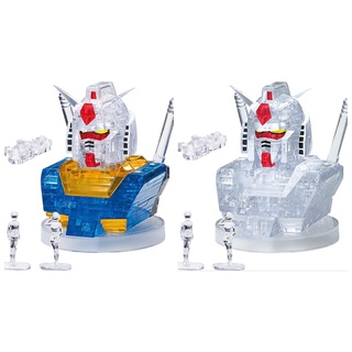 ★姆姆日貨★預購 日本 BEVERLY 鋼彈 RX-78-2 水晶拼圖 55片 展示燈 立體拼圖 機動戰士 日本代購完