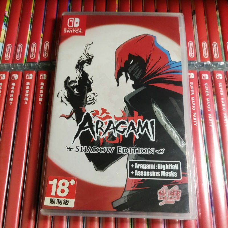 【現貨 24小時內出貨】switch 任天堂 荒神：暗影版 中文版 Aragami: Shadow Edition