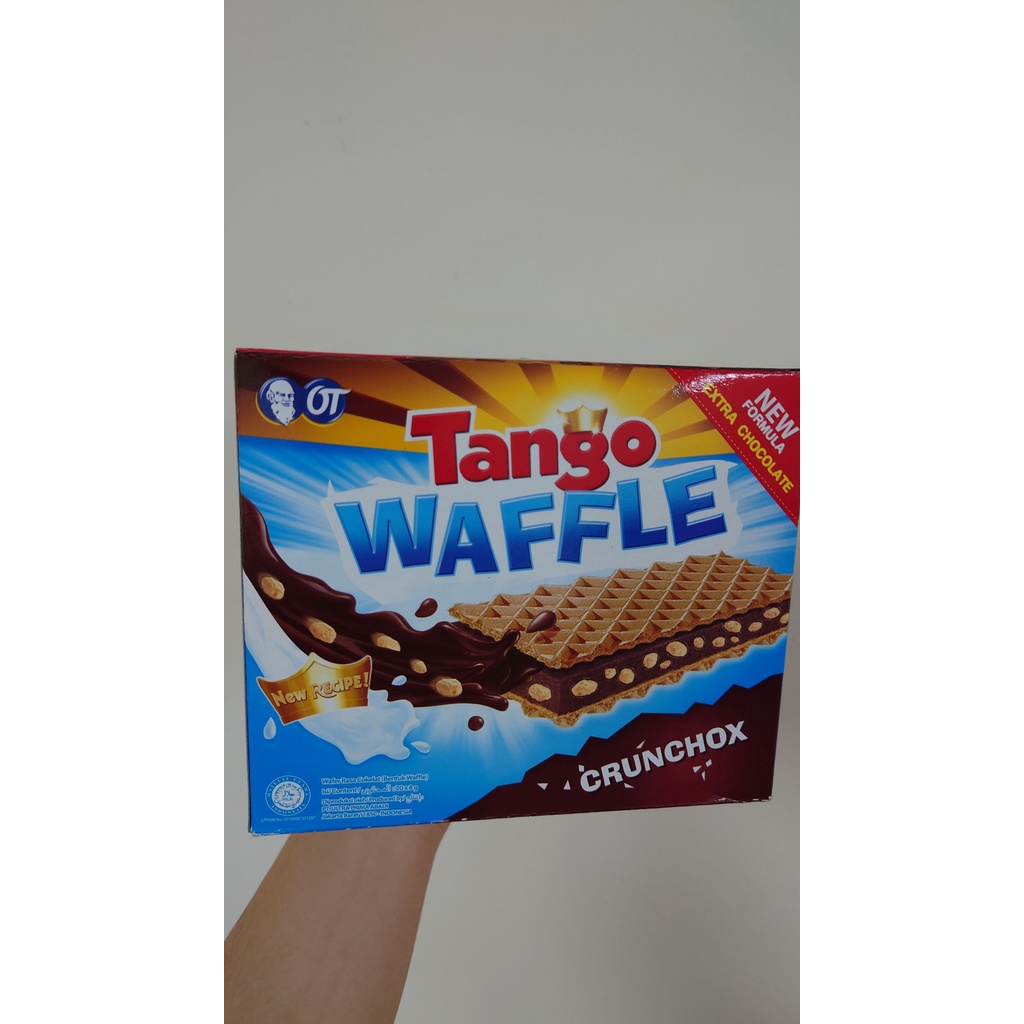 ★現貨出貨★ Tango WAFFLE 黑色風暴巧克力威化餅 160g獨立包裝 嘗嘗來自印尼的新食譜、新滋味