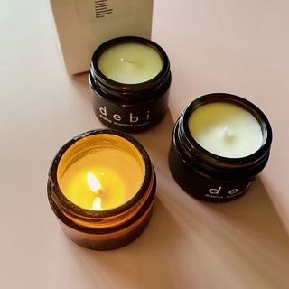 「debi candle 🎁」品牌頂級系列 花香草本調」純天然複方精油18%入大豆手工香氛蠟燭盒裝