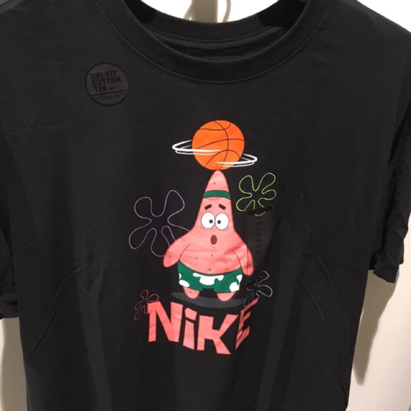 nike kyrie spongebob shirt