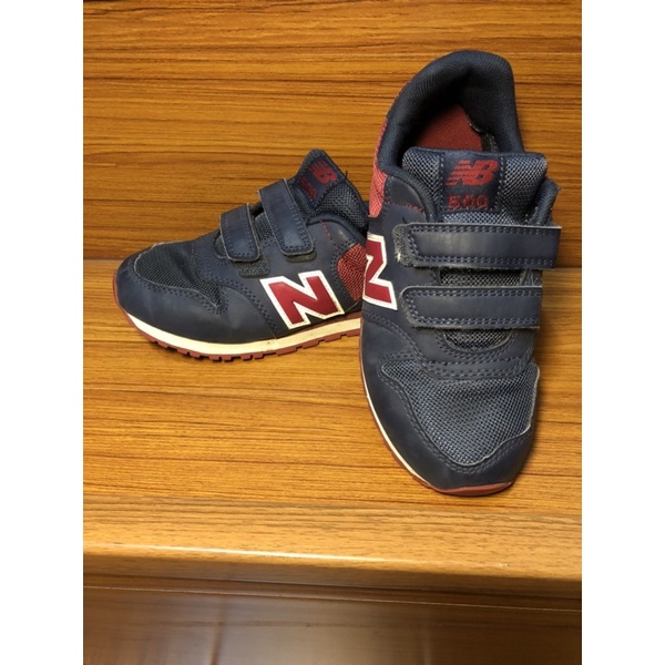 New Balance 500 童鞋 休閒 經典 復古 輕量 深藍 鞋內約19公分