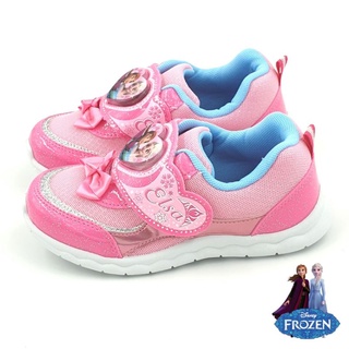 【MEI LAN】冰雪奇緣 FROZEN 艾莎 安娜 電燈鞋 運動鞋 防臭 止滑 台灣製 25743 粉色