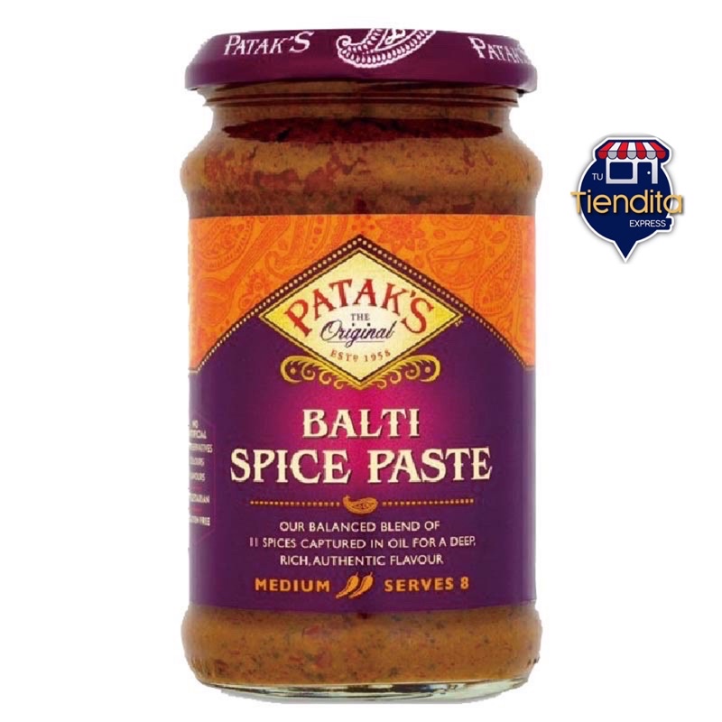 Patak’s Balti madras spice pasta中辣濃咖哩醬283g rogan josh korma